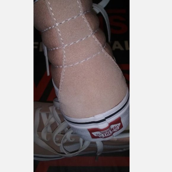 Vans Sk8-Hi Mahogany Rose/True White Men's 4/Women's 5.5 VN0A38GEQQ6 - Picture 5 of 12